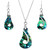 Paua Fishhook Pendant & Earrings Set