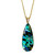 Paua Pendant Gold Plated