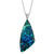 Paua Pendant Silvertone