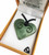 NZ Pounamu Love Heart Pendant Boxed