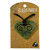 NZ Pounamu Love Heart Pendant Carded
