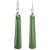 NZ Pounamu Earrings Toki