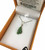 NZ Pounamu Pendant Silvertone Boxed
