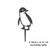 Penguin Garden Art – Corten Steel