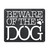 Beware of the Dog Corten Steel Wall Art