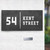 600x1200mm Corten Steel Sign