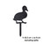 Duckling 3 Garden Art – Corten Steel