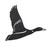Flying Duck Lge Corten Steel Wall Art Product Image