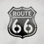 Route 66 Metal Sign – Corten Steel