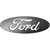 Ford Oval Metal Wall Art – Corten Steel