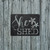 She Shed Metal Sign – Black Steel