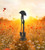 Large Fallen Soldier Garden Art – Corten Steel