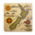 NZ Map Bamboo Coaster
