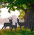 Large Standing Hind Garden Art – Corten Steel