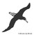 Albatross Metal Wall Art – Black Steel