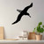 Albatross Metal Wall Art – Black Steel
