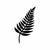 Fern Metal Wall Art – Black Steel