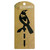 Tiny Tui Pot Plant Decoration - Black Steel