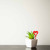 Tiny Heart Pot Plant Decoration - Red Steel
