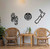 New Zealand 10c Coin Metal Wall Art – Black Steel