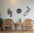 Small New Zealand Map Metal Wall Art – Black Steel