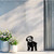 Bichon Metal Wall Art – Black Steel