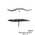 Small Eel Garden Art – Black Steel
