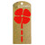 Tiny Poppy Pot Plant Decoration - Red Steel
