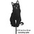 Sitting Cat Garden Art – Corten Steel