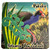 Pukeko Bamboo Colourful Coaster