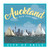 Auckland Sails Colourful Bamboo Coaster