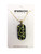 Dichroic Glass Gold Animal Print Pendant
