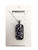 Dichroic Glass Silver Animal Print Pendant