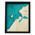 Porirua Harbour Medium Bamboo Art Map