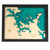 Bay of Islands Large Bamboo Art Map