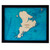 Stewart Island / Rakiura Large Bamboo Art Map