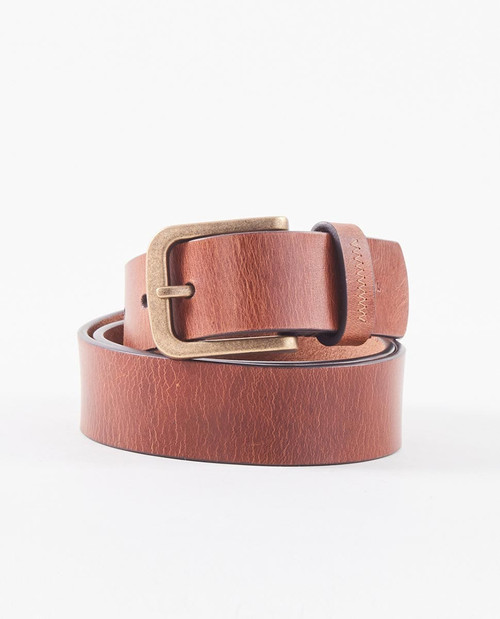 HANDCRAFTED LEATHER BELT TAN