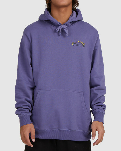 CORE ARCH POP HOOD- DUSTY GRAPE