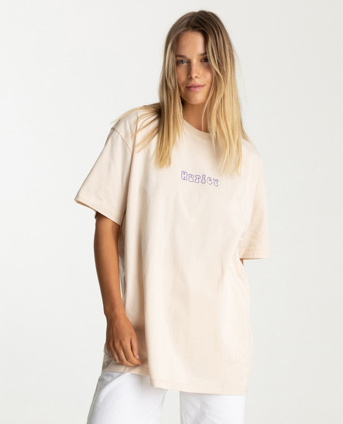 ISSEY OVERSIZED TEE PERFECTLY PALE CREAM
