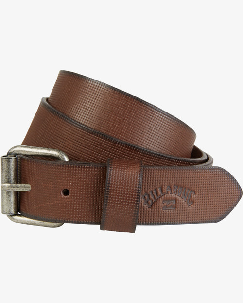 DAILY LEATHER BELT BROWN