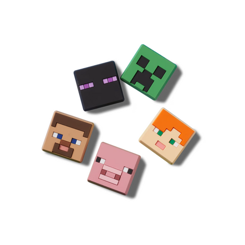 CROCS JIBBITZ - MINECRAFT 5 PACK