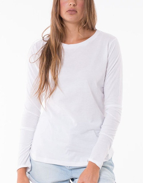 KARA LS TEE WHITE