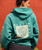 INTO THE LIGHT HOODIE GALAPAGOS GREEN