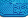 Scream Lick Enrichment Mat Suction Base Octagon Blue 