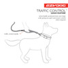 EzyDog Leash Zero Shock 48" Red