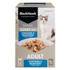 Black Hawk Cat Adult Chicken Seafood In Gravy 85g x 12