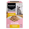 Black Hawk Kitten Chicken In Gravy 85g x 12