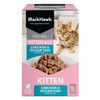 Black Hawk Kitten Chicken Ocean Fish In Gravy 85g x 12
