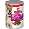 Science Diet Adult Savory Stew Beef & Vegetable Canned Dog Food 363g