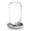 1L Chick Drinker w/Glass Jar